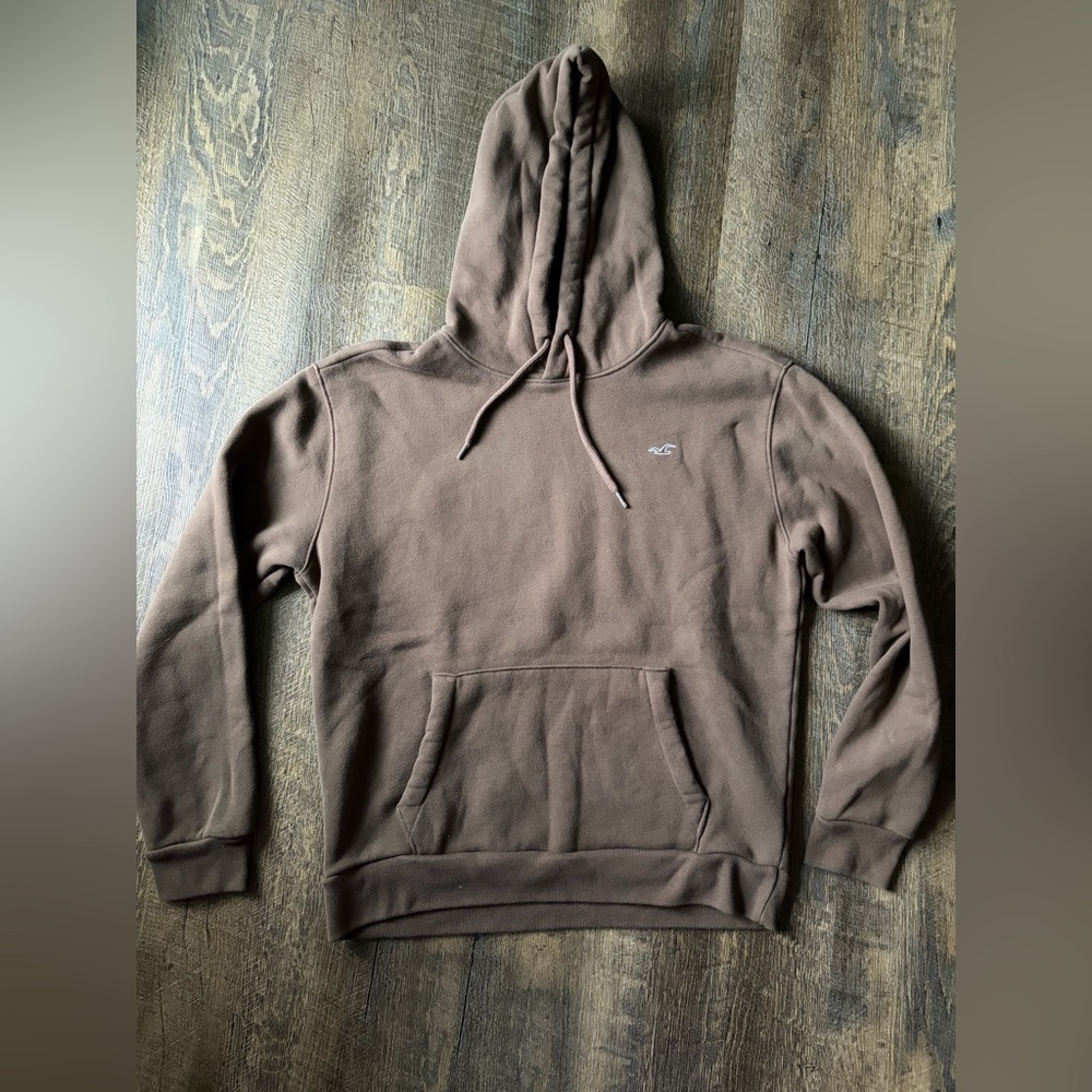 Hollister Hoodie, Brown Men’s Small